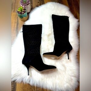 O by Oscar Babette Laser Cut Tall Stiletto Boots